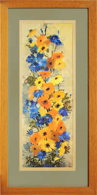 Матвеева Надежда Васильевна. Календула и васильки